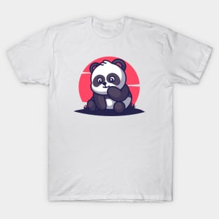 Curious panda T-Shirt